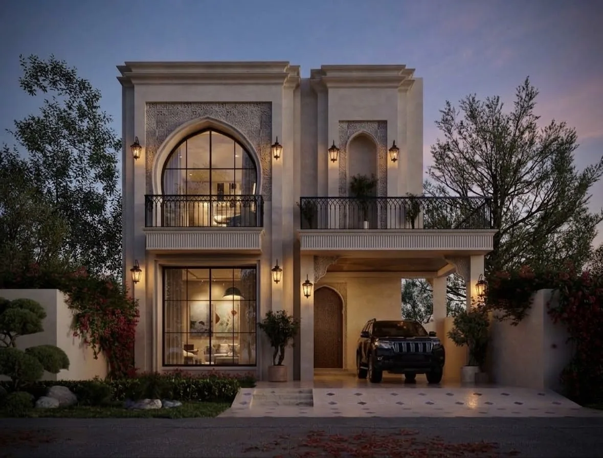 Arched residence by Bascon Group