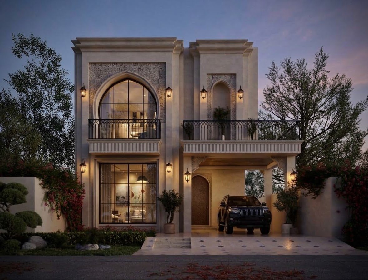 Arched residence by Bascon Group